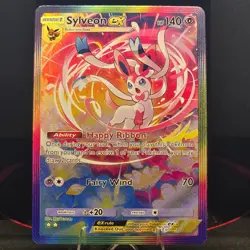 Pokemon Sylveon EX Holo & Texture Fan art [Pocket TCG art] - Image 1