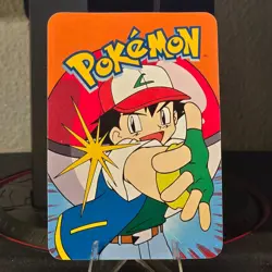 Cubone Holo #104 - Pokemon Vintage Vending Machine Prism Sticker 2000 - Image 2