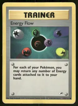 HP Energy Flow 122/132 Gym Heroes 2000 Pokemon WOTC Combined shipping - Image 1