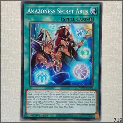 Amazoness Secret Arts - MP23-EN225 - Common 1st Edition Yugioh - Image 1