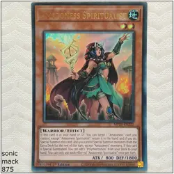 Amazoness Spiritualist - MP23-EN222 - Ultra Rare 1st Edition Yugioh - Image 1
