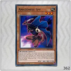 Amazoness Spy - CIBR-EN093 - Common 1st Edition Yugioh - Image 1