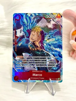 Marco (Alt Art) OP02-018 English Paramount War - One Piece Card - NM - Image 1
