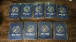 One Piece TCG Luffy Promo P-075 - 5 Sealed, 4 Raw NM - TS-02 Tin - English - Image 2