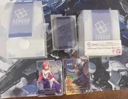 gundam official card case set 01 english - Image 1