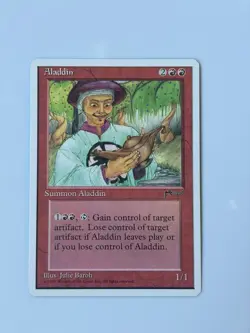Aladdin Chronicles Magic the Gathering Card - Image 1
