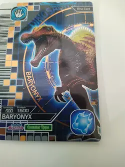 Dinosaur King Arcade Sega Baryonyx Series 2 3rd Edition Dino Card #009 - Image 3