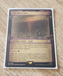 MTG THE BLACK GATE 490 FOIL EXC - LTC X EN - MAGIC - Image 1