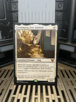 Yoshimaru, Ever Faithful Commander: Kamigawa: Neon Dynasty Regular - Image 1