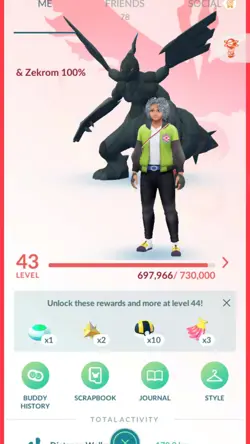 Pokemon Acc Go Lvl 41 - 9 Hundos - 40 Shiny & 70+ Legendary - 400K Stardust - Image 1