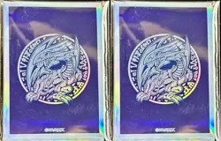 Yu-Gi-Oh! BLUE-EYES WHITE DRAGON Sleeves 30 (15×2) pcs Protector GET Event 2022 - Image 1