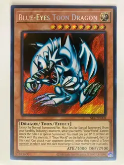 Blue-Eyes Toon Dragon - SRL-EN000 - Secret Rare - Unlimited 2020 - Image 1