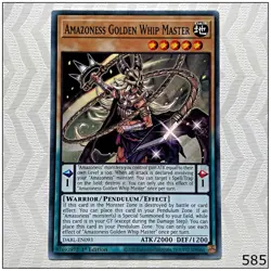 Amazoness Golden Whip Master - DABL-EN093 - Common 1st Edition Yugioh - Image 1