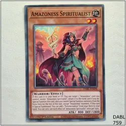 Amazoness Spiritualist - DABL-EN096 - Common 1st Edition Yugioh - Image 1