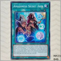 Amazoness Secret Arts - MP23-EN225 - Common 1st Edition Yugioh - Image 1