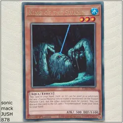 King of the Swamp - JUSH-EN046 - Rare 1st Edition Yugioh - Image 1