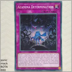 Azamina Determination - ROTA-EN073 - Common 1st Edition Yugioh - Image 1