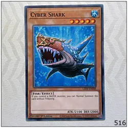 Cyber Shark - LED9-EN048 - Common 1st Edition Yugioh - Image 1