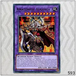 Amazoness Augusta - DABL-EN097 - Common 1st Edition Yugioh - Image 1