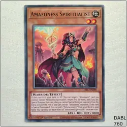 Amazoness Spiritualist - DABL-EN096 - Common 1st Edition Yugioh - Image 1