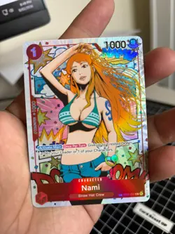 Nami ST01-007 OP-06 TR Treasure Rare Alt Art One Piece Card Game CCG TCG ENGLISH - Image 1