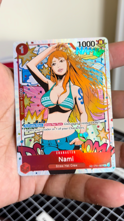 Nami ST01-007 OP-06 TR Treasure Rare Alt Art One Piece Card Game CCG TCG ENGLISH - Image 2