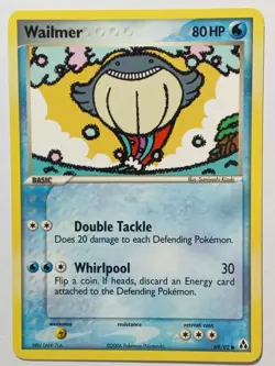 Wailmer 69/92 VLP - 2006 EX Legend Maker Pokemon Card - Sumiyoshi Kizuki Art - Image 1