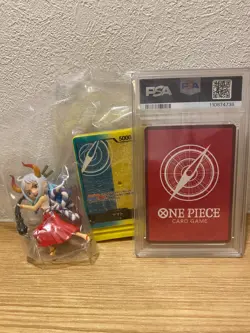 PSA 10 Yamato OP06-022 Promo Figure Set Japanese ONE PIECE Card LECAFIG Jump - Image 5