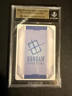 Gundam Card Game Chinese Wing Gundam Beta Alt Art. Beckett BGS 10, POP 2 - Image 2
