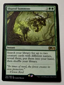 Shared Summons - 2020 Core Set M20 - Magic the Gathering MTG M/NM - Image 1