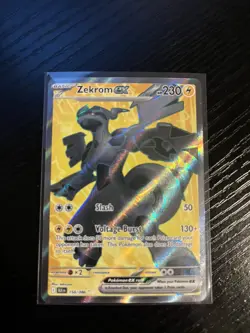 Pokemon TCG - Zekrom EX 158/086 Full Art - Black Bolt S&V - Image 1