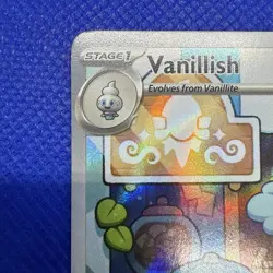 Vanillish 190/182 SV04: Paradox Rift Holo Full Art English - Pokemon - Image 2