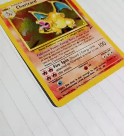 POKEMON CHARIZARD BASE SET 2 HOLO ULTRA RARE 4/130 GREAT CONDITION (YEAR 2000) - Image 2
