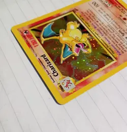 POKEMON CHARIZARD BASE SET 2 HOLO ULTRA RARE 4/130 GREAT CONDITION (YEAR 2000) - Image 5