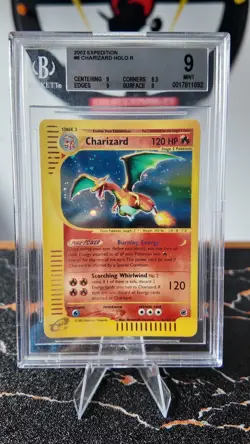 Pokemon , Charizard #6 HOLO Expedition , BGS 9 - Image 1