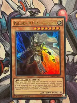 Palladium Oracle Mahad 1st EDT MVP1-EN053 ULTRA RARE YuGiOh Card - Image 1