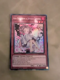 Ash Blossom & Joyous Spring - RA04-EN025 Collector's Rare 1st Ed YuGiOh - Image 1