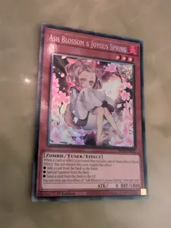 Ash Blossom & Joyous Spring - RA04-EN025 Collector's Rare 1st Ed YuGiOh - Image 2