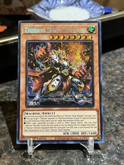 Yugioh NM Therion "King" Regulus - MP23-EN063 Prismatic Secret Rare 1st Edition - Image 1