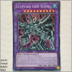 Egyptian God Slime - RA01-EN029 - 1st Edition Yugioh - Image 1