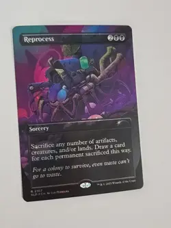 Reprocess (Secret Lair) Foil NM Black Rare MAGIC THE GATHERING CARD ABUGames - Image 1