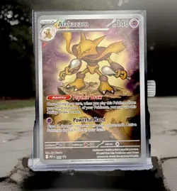 Pokemon Alakazam Promo Holo 140HP 009 Me: Mega Evolution Stage 2 Card - Image 1