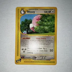 Pokemon Blissey Holo Rare 120 HP Aquapolis 6/147 2002 English TCG Card - Image 1