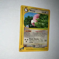 Pokemon Blissey Holo Rare 120 HP Aquapolis 6/147 2002 English TCG Card - Image 2