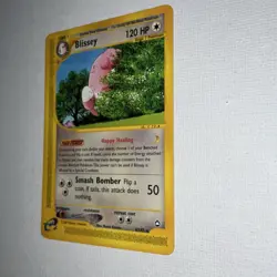 Pokemon Blissey Holo Rare 120 HP Aquapolis 6/147 2002 English TCG Card - Image 3