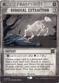 Surgical Extraction Outlaws of Thunder Junction: Breaking News Magic MTG NM - Image 1