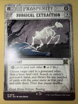 [1x] Surgical Extraction - Near Mint, English - Outlaws Singles MTG Magic - Image 1