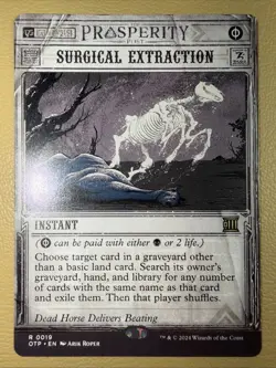 [1x] Surgical Extraction - Near Mint, English - Outlaws Singles MTG Magic - Image 2