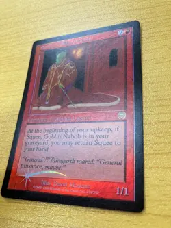 MTG Squee, Goblin Nabob - Mercadian Masques - Foil - ENG - LP - Image 3