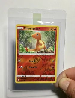 Charmander 18/147 (LP) Reverse Holo Sun & Moon: Burning Shadows 2017 Pokemon - Image 3